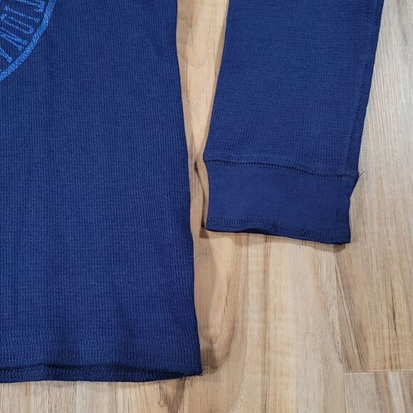 🔺️NWT Canyon River Blues Blue Long Sleeve Thermal Top Medium - Picture 5 of 8